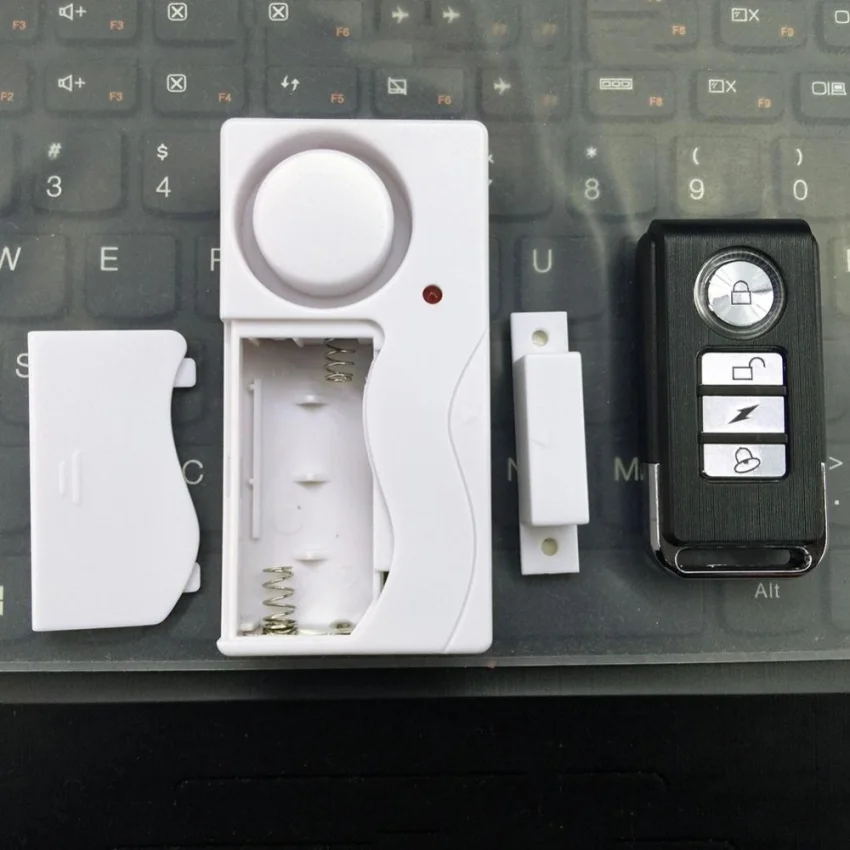 Wireless Antitheft Monitor Remote Control Home Security Alarm