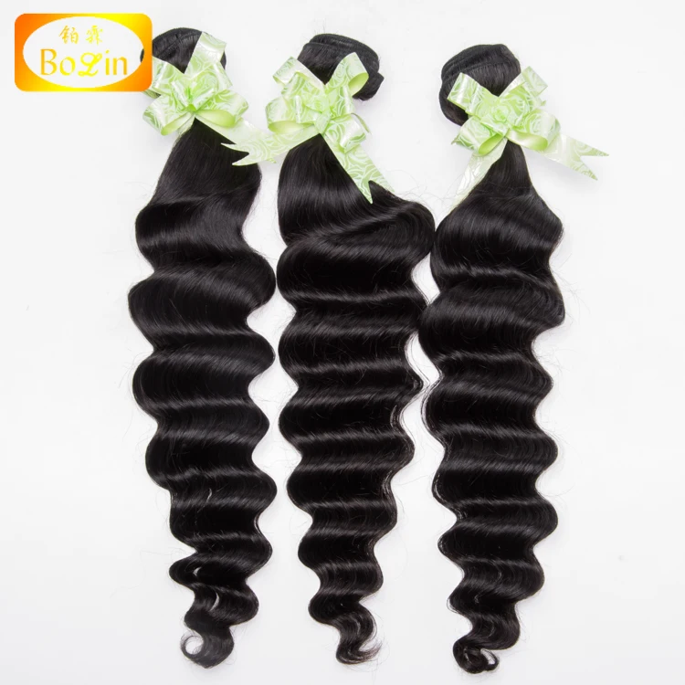 

Natural Color Super Wave Wholesale virgin Indian human hair
