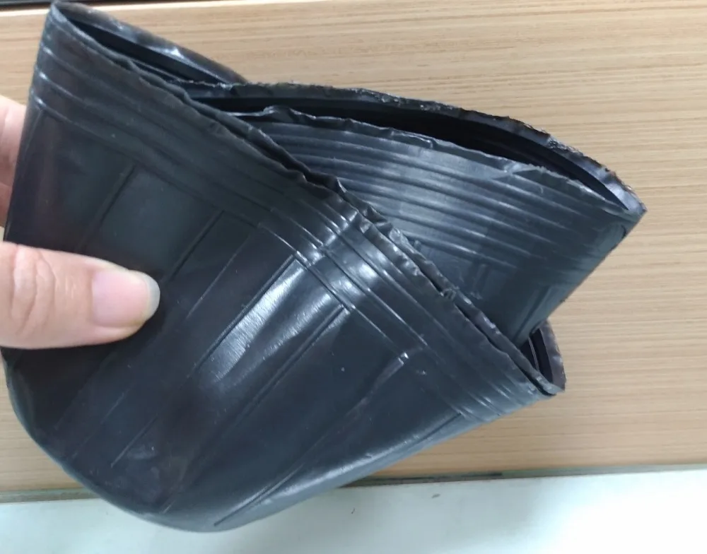 
Gardening black plastic flexible nursery pot 