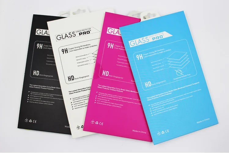 Custom Screen Protectors Retail Package,Hard Material Screen Protector Box,Universally Tempered