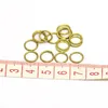 1mm wire dia 9mm triangle split ring plier split key ring