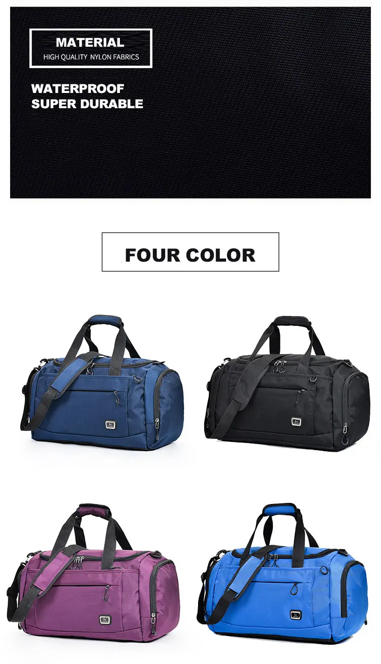 Large Custom sport Travel duffel bag tote gym shoes bag