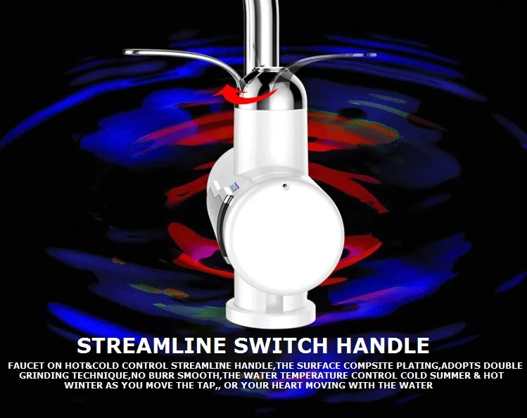 electric shower instant water heater tap