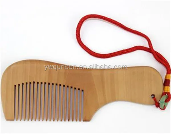 

best selling small pocket wooden hair comb for hair highlight