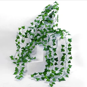 Image of Best sale single Artificial green hanging plant for wall decoration
