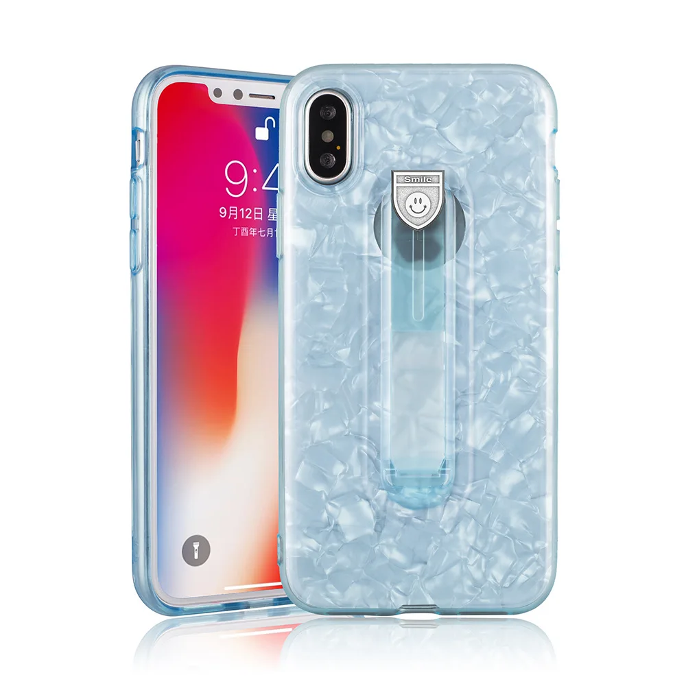 

Transparent Clear TPU Stand Case For iPhone X 10 Cover, 5 colors