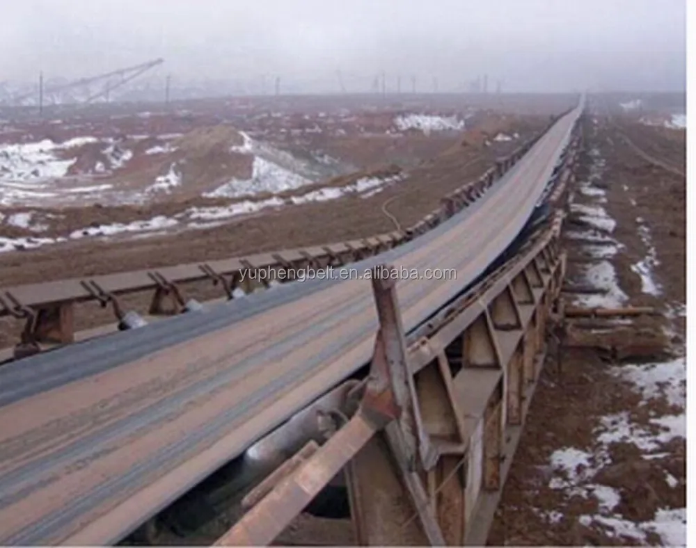 China EP Fabric Industrial Using Rubber Conveyor Belt With  ISO9001 Certificate