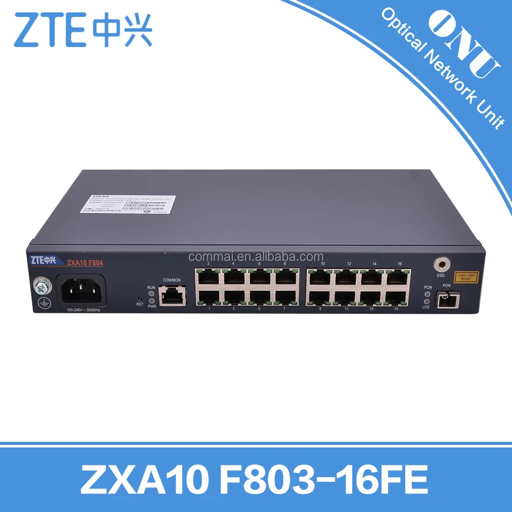 newest 16 fe 16pots zte zxa10 f823 with ports mdu for fttx gpon