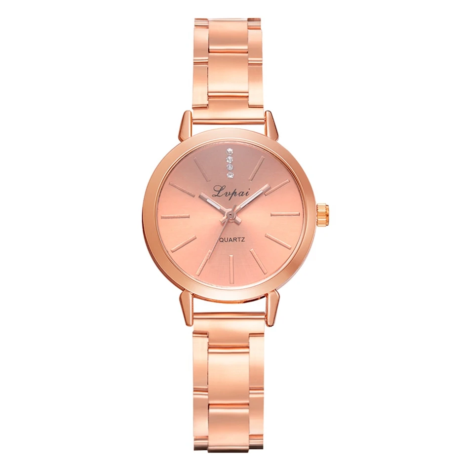 

Best Christmas Gift Charm Women Brand Quartz Wrist Watch Hot Sale Leisure Fashion Ladies Alloy High Quality Wristwatch, As follows
