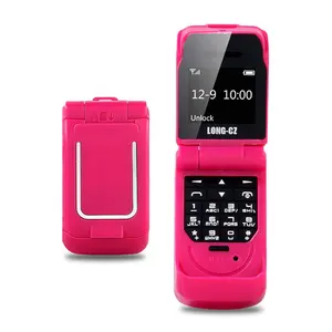 J9 Mini Flip Mobile Phone 0.66" Display