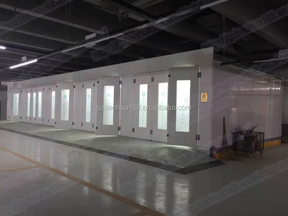 Multibooth Car Spray Paint Booth Line Production Line Spray Booth