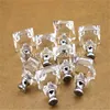30mm Square shape crystal cabinet knobs drawer pull handle DIY include screw