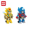 Wisehawk fun 261pcs building block transform iblock robot toy for wholesale