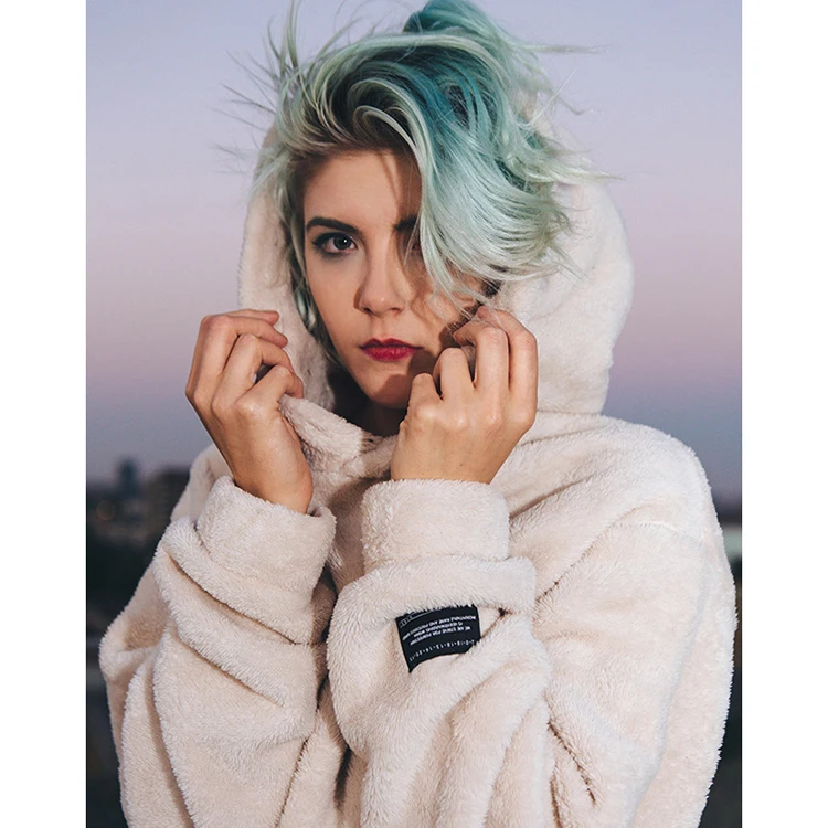 

2019 Winter Blanket Oversized Sweatshirt Europe And The United States Street Fashion Pocket Logo Hoodies, N/a