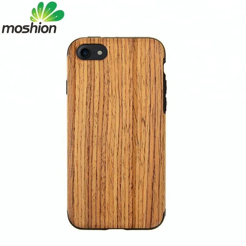 

New Design Hard Blank Wood Cell Phone Case For iPhone 6 7, As picture