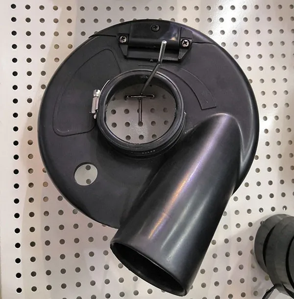 Angle Grinder Clear Plastic Dust Extractor Cover 125mm For Concrete