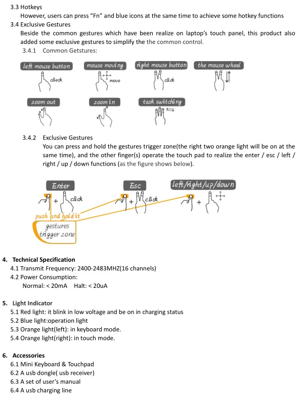 Пульт 2.4g Mouse& Keyboard manual инструкция.