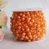 wedding decoration ABS pearl Pearls string on roll Continuous Pearls beaded chains trimming spool
