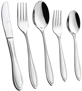 Image of Mirror Polished Kitchen Restaurant Stainless Steel Silverware Set