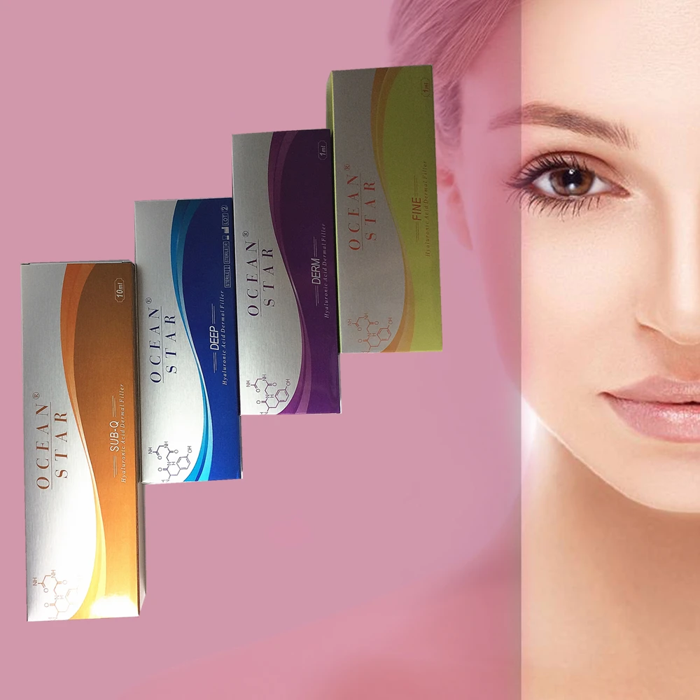 

2019 injectable dermal filler hyaluronic acid gel for nose 1ml, N/a