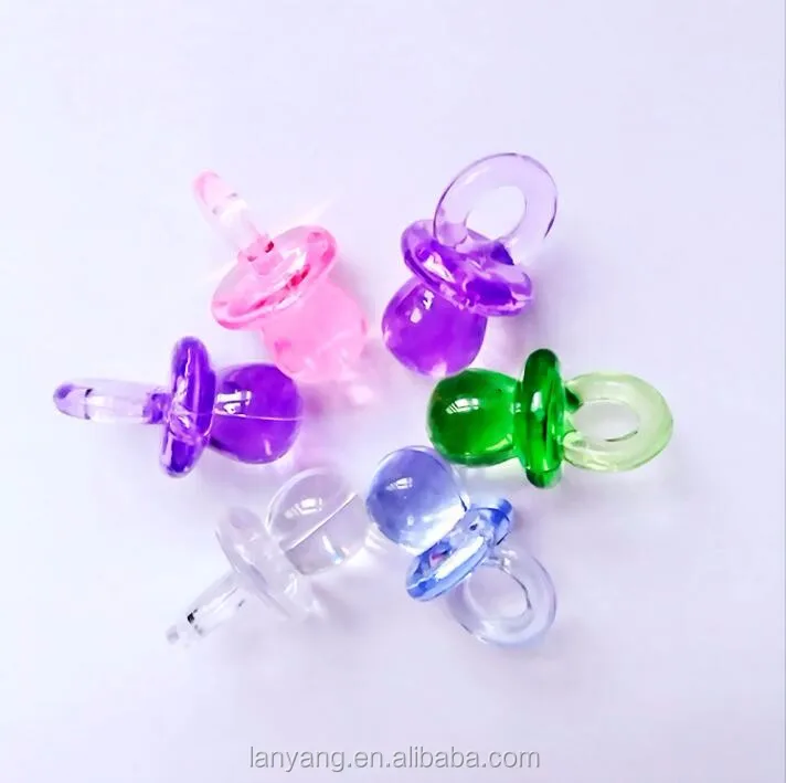 Acrylic Mini Baby Toy Baby Shower Dummy Pacifiers T 