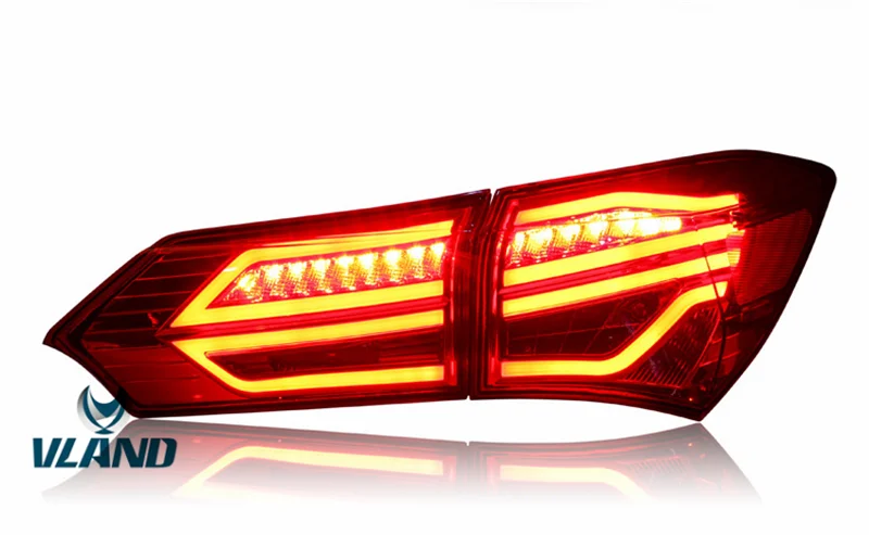 VLAND manufacturer for Car Taillight for Corolla LED Tail light for 2014 2015 2016 for Corolla Tail lamp is the wholesale price