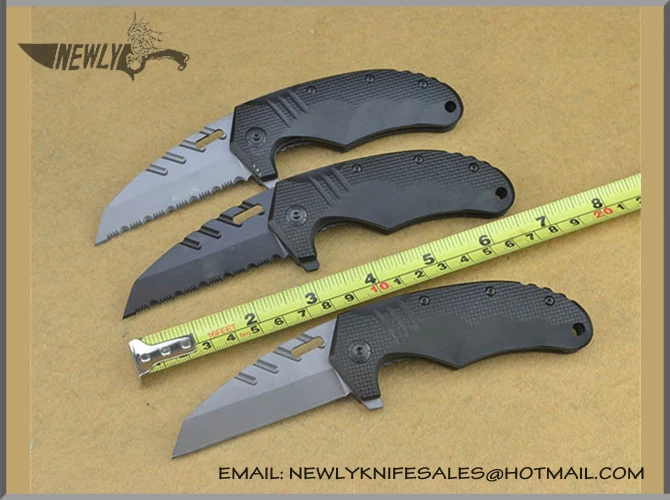 Custom Logo Multifunction Pocket Knife Tactical Folding Knife