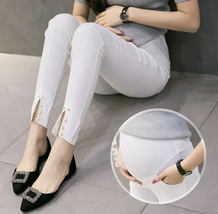 

X85544B 2018 spring maternity clothing maternity pants, As pictures