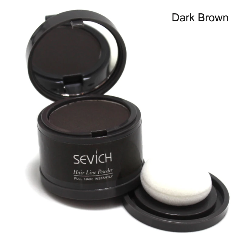 

Hot Selling Sevich new arrival hairline shadow powder for thin hairline, Black/dk brown./med brown 7 colors