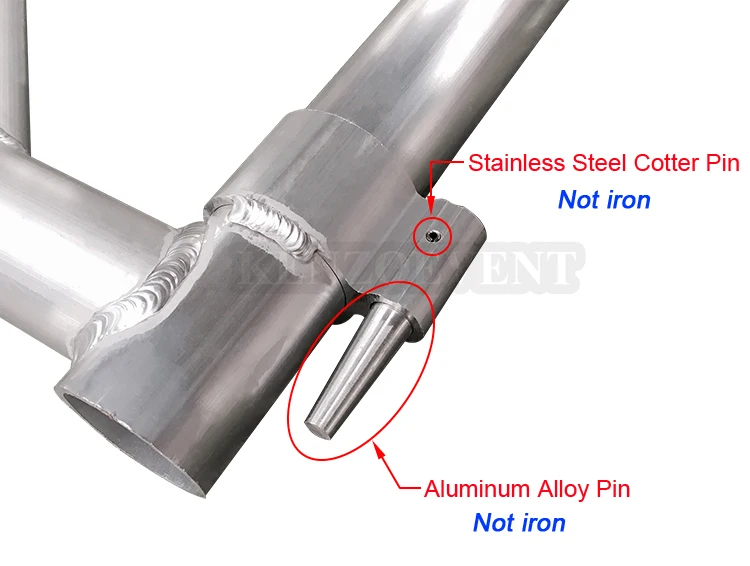 Aluminum dance stage deck platforms adjustable