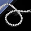 white gold AAA CZ diamond dubai bezel setting tennis bracelet
