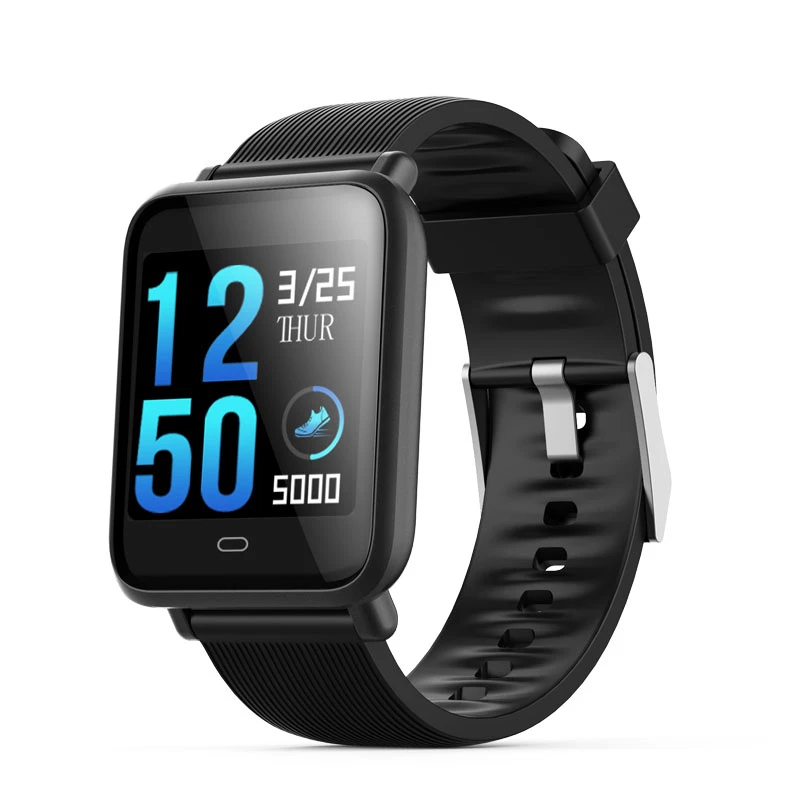 

Smart Watch Band 2019 Fitness Bracelet CE ROHS Q9 Big Screen