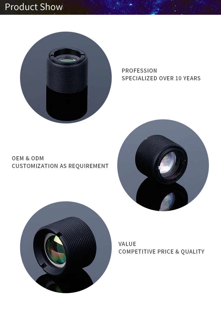 Composants adaptés aux besoins du client de lentille de collimateur de Sapphire Optical Glass Laser LED
