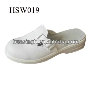 white clogs medical shoes