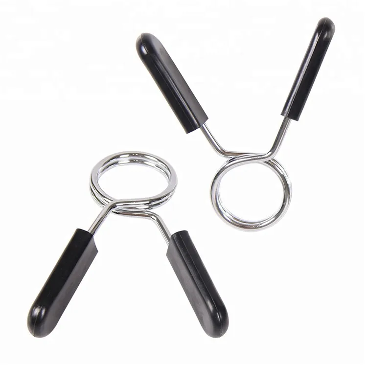 Low Price Custom Spring Clip Barbell Collar Clamp For Gym Weightlifting