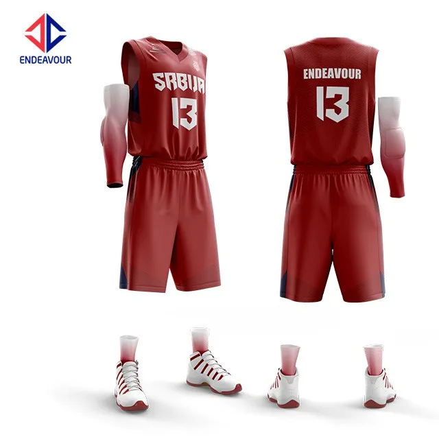 Team Basketball Jersey Design Custom Sublimation Workmanship - Buy Team ...