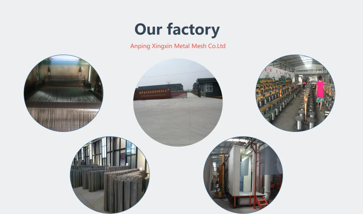 stainless steel facade mesh decorative cable architectural woven spiral metal mesh for building cladding   width=