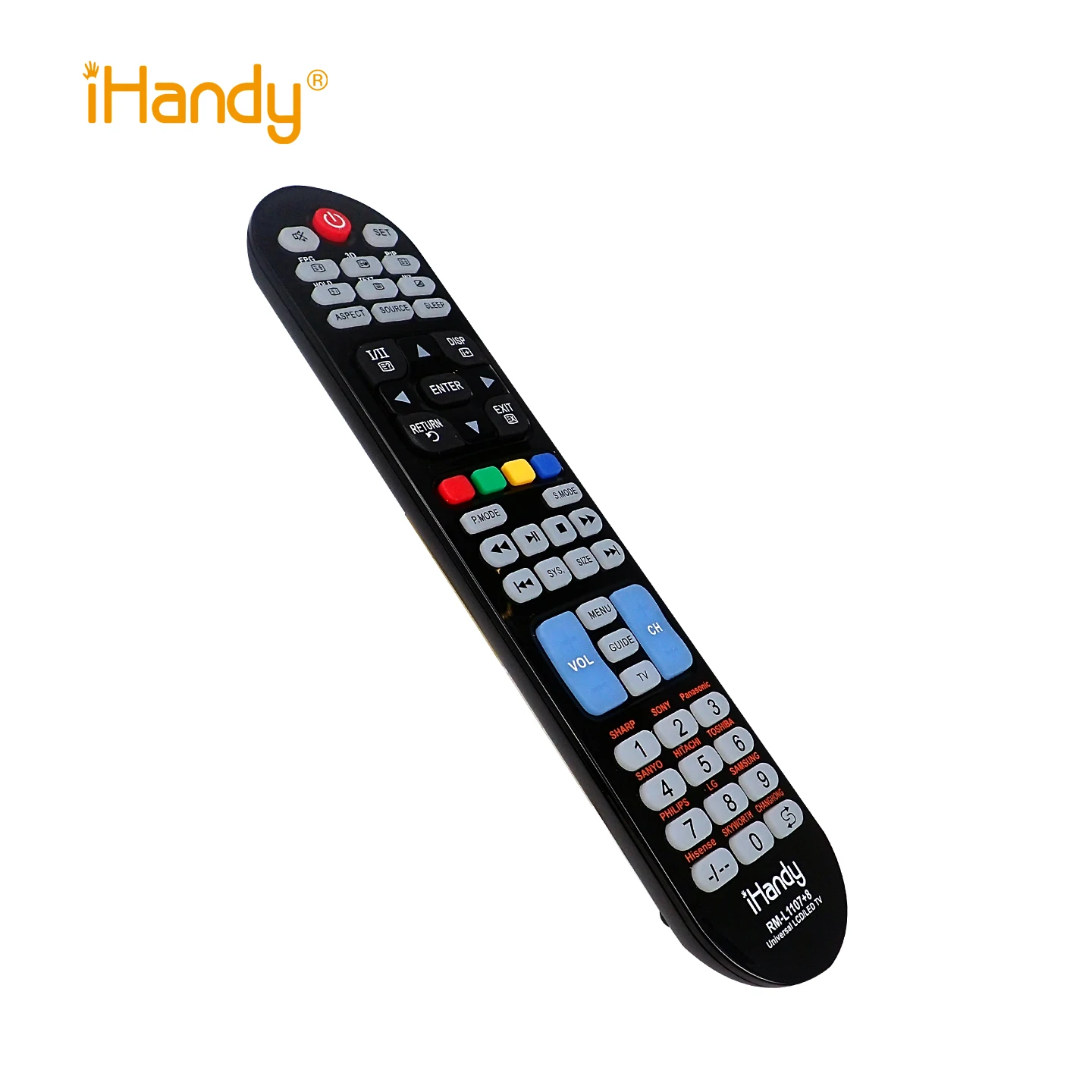 Ihandy Rml1107+8 Universal Lcd Led Tv Remote Control Buy Tv Remote Control,Tv Universal