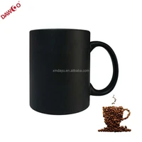 

11 OZ ceramic material Matte finish black coffee mug