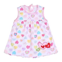 

Baby Girl Dress Cartoon Sleeveless Pure Cotton Princess Dresses Baby Girls Fashion Clothing Cute Infantil Baby Dress