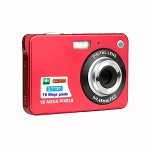Action Zoom2.7Tft Screen Hd Mini Sd Card Digital Camera With 18.0Mp Anti Shake Build In Flash Usb Camera Optical