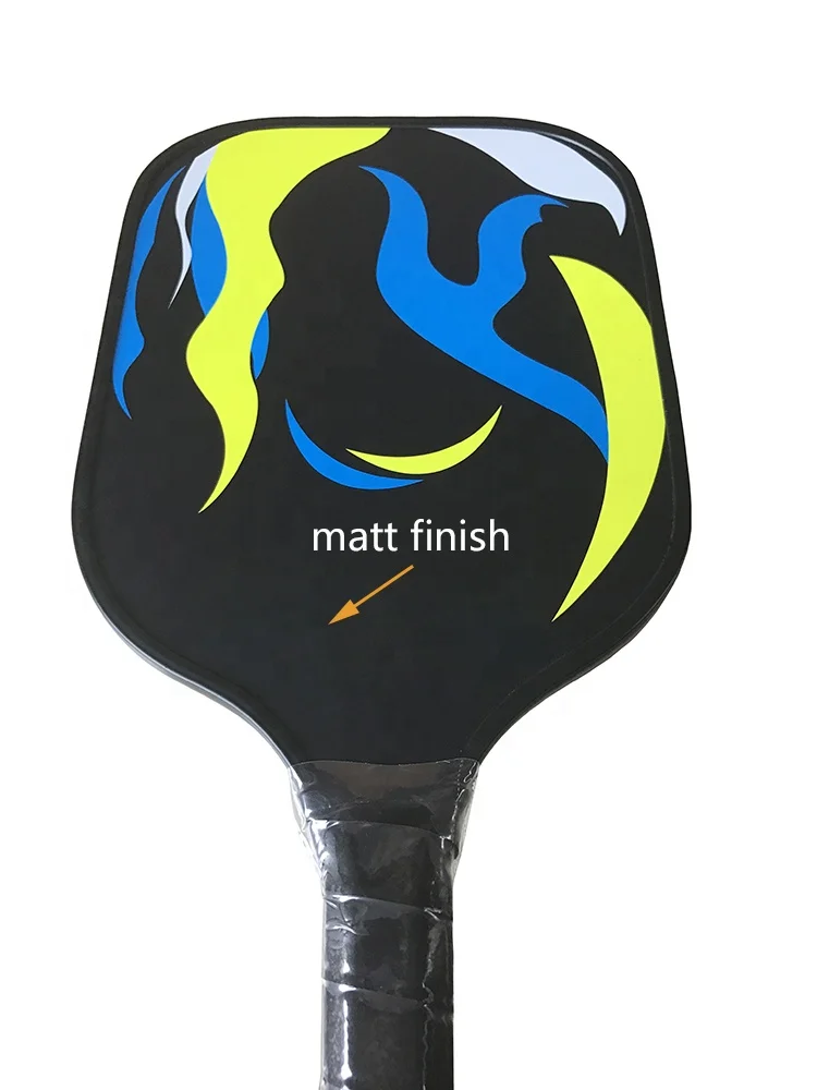 
Dropshipping high quality graphite pickleball paddle with Polymer or Nomex honeycomb core 