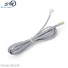 Telephone cable RJ11 6P4C flat patch cord