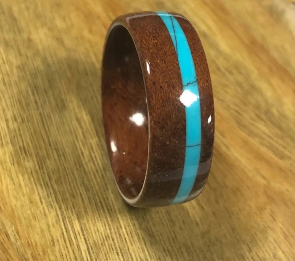 

2019 New Arrival Wholesale Hot Sale Fashion Wooden Ring for Gift, As picture