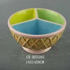 Custom design porcelain baby feeding bowl durable ceramic kid bowl dinnerware bowls baby bowl Children Bowls made in china