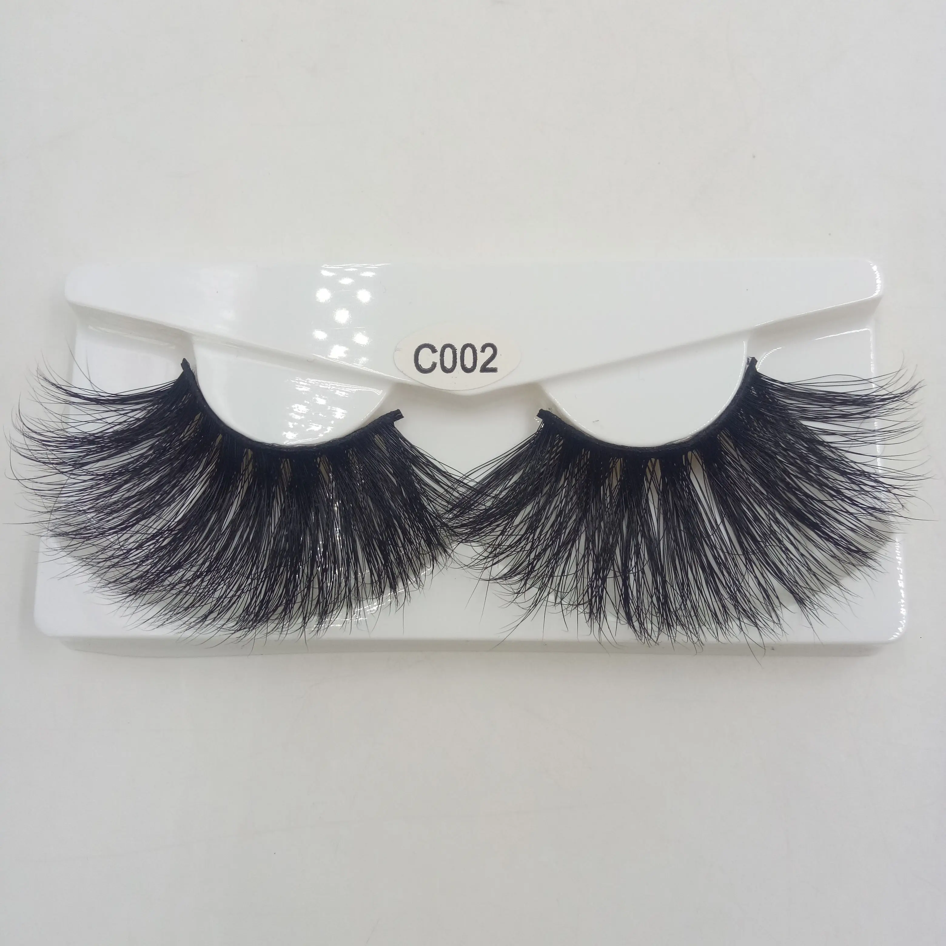 

Hot sale!! 30mm/20mm/25mm 3d mink false eyelashes strip, Natural black