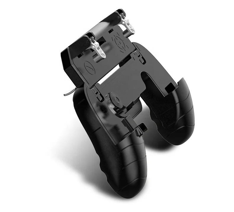 

Sensitive Shoot and Aim Button Grip L1R1 Portable K11 Gamepad Mobile Game Controller for PUBG, Black