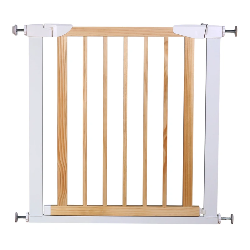 wooden safety gate