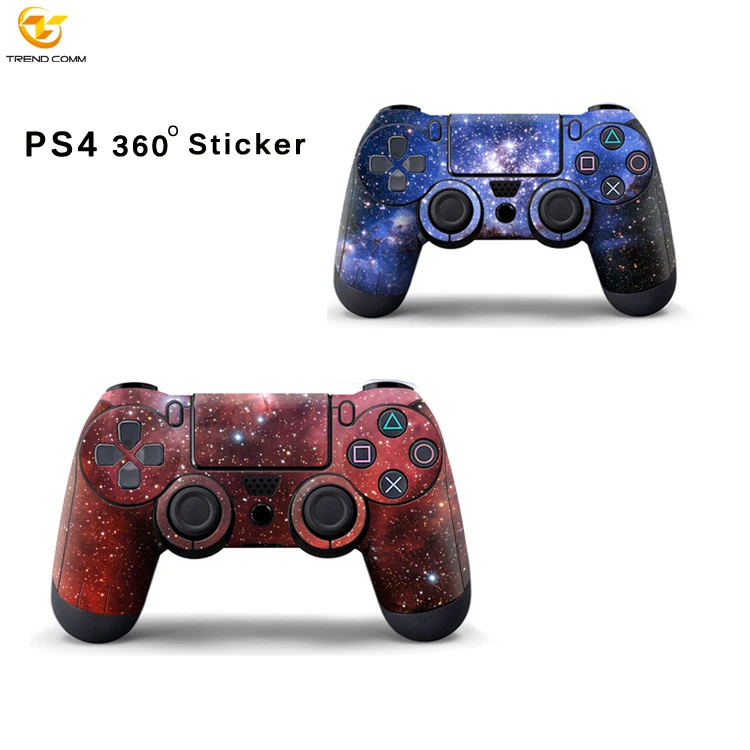 

Customized For PS4 Controller Slim Skin Sticker Phone Case, Multi