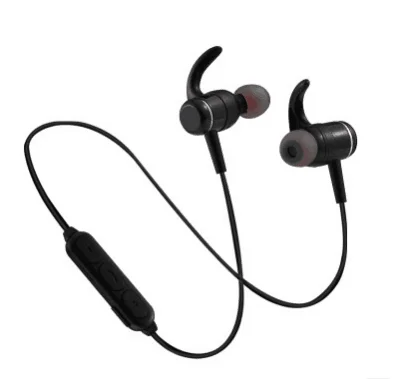 

2019 In-ear stereo sport wireless bluetooth earphones earbuds headset, Black;silver;purple;pink